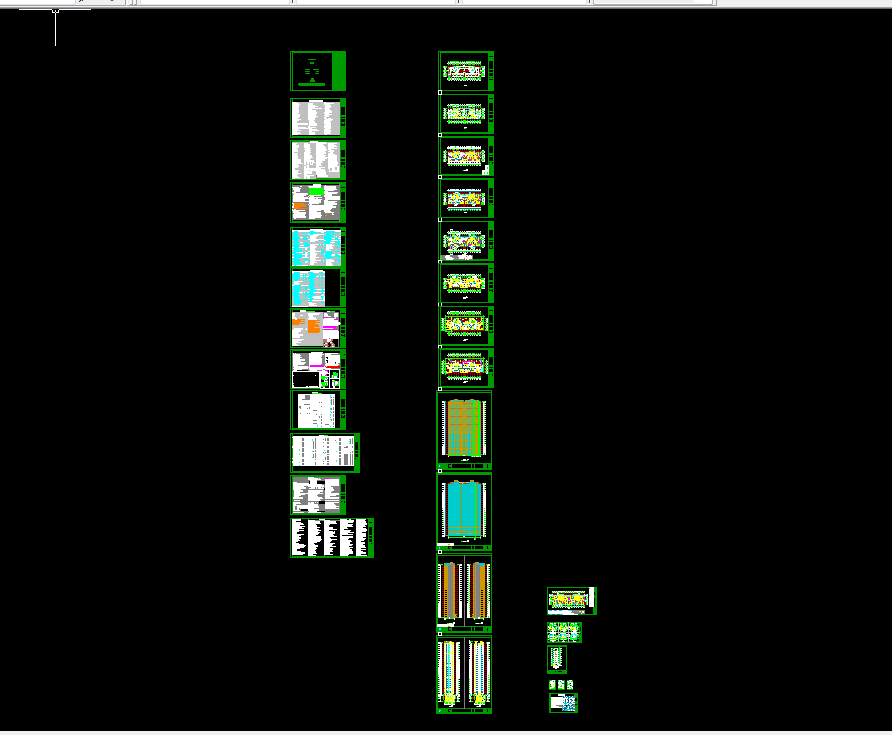 凯润润城住宅楼建筑施工图全套CAD图纸