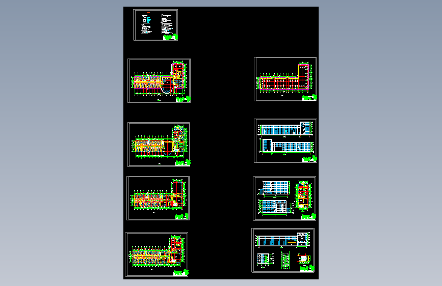 某五层自助宾馆设计CAD图纸说明书