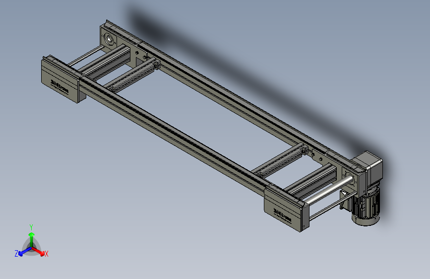 平皮带输送线480X480