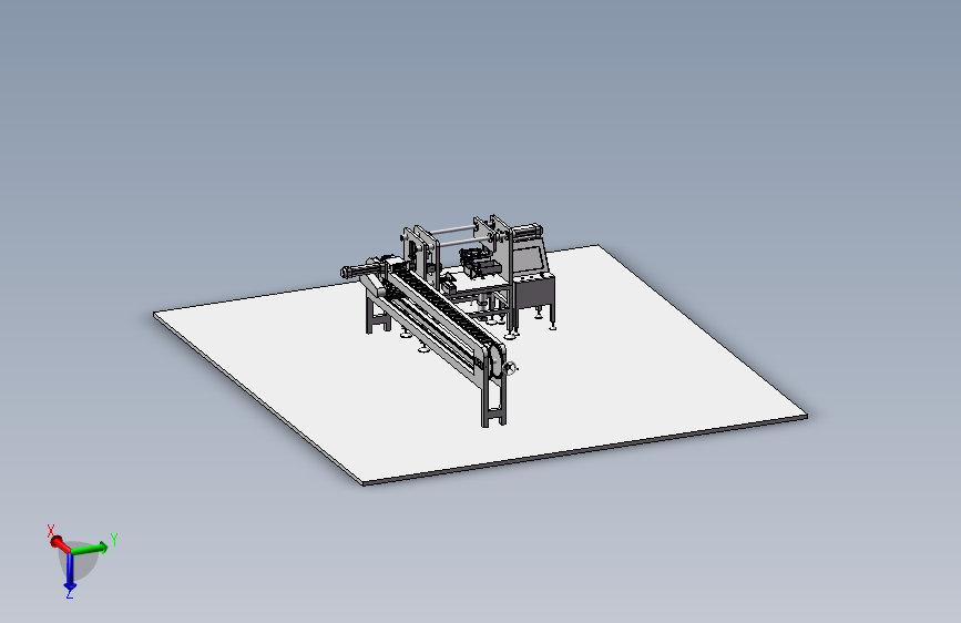 手套自动装袋机三维SW模型336962==30lansmian