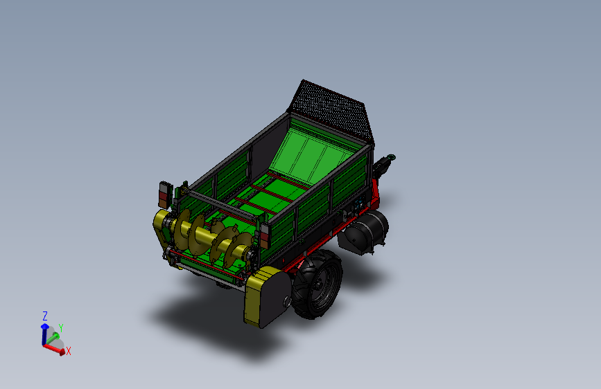 140-有机肥料撒机