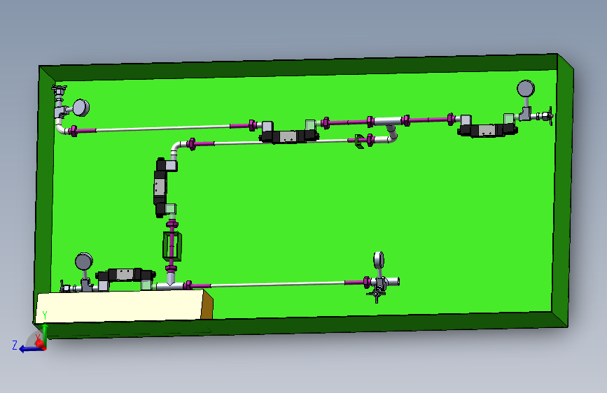 毛细管特性分析及压力测试台设计(sw12+cad+说明书)