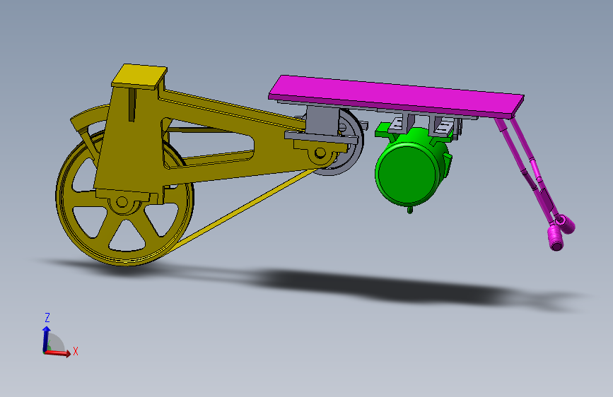 振动平板夯的结构有限元分析