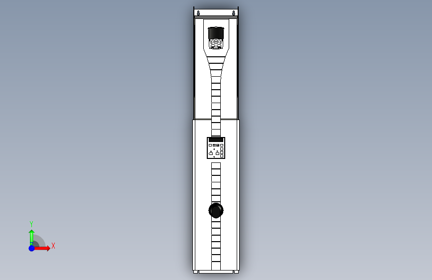 ABB交流驱动器AC Drives ACH550-VDR-046A-2 正面视图