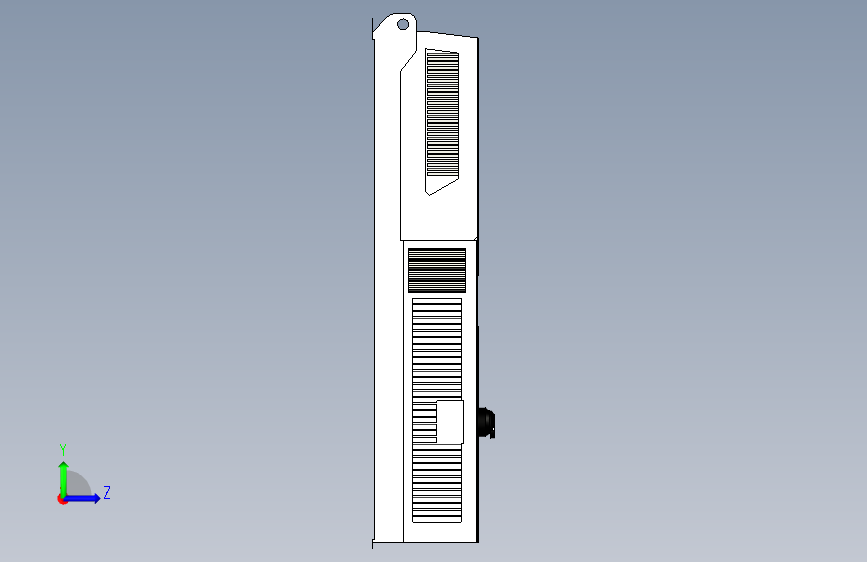 ABB交流驱动器AC Drives ACH550-VDR-046A-2 左侧视图