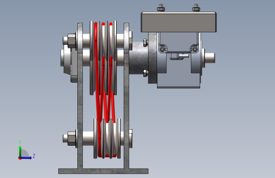 往复式钢丝绳牵引机1421136
