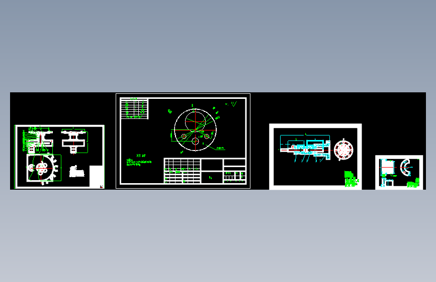 A0刀库总装配图