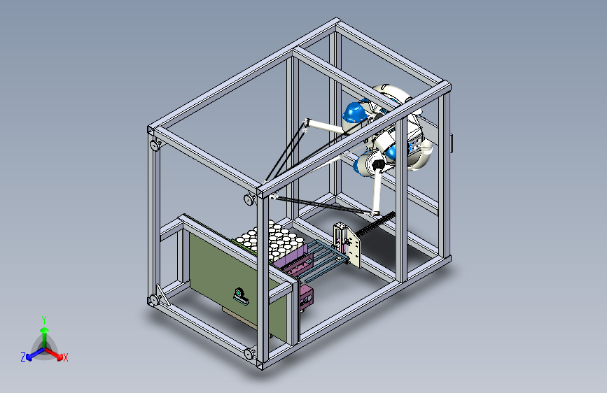 多轴协作式零件分拣装置