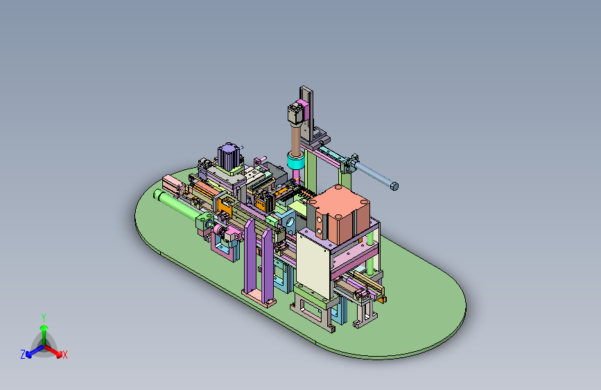 5PIN多工序集成化自动装配设备