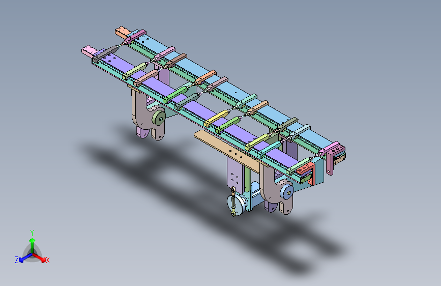 多工位同步压紧工装