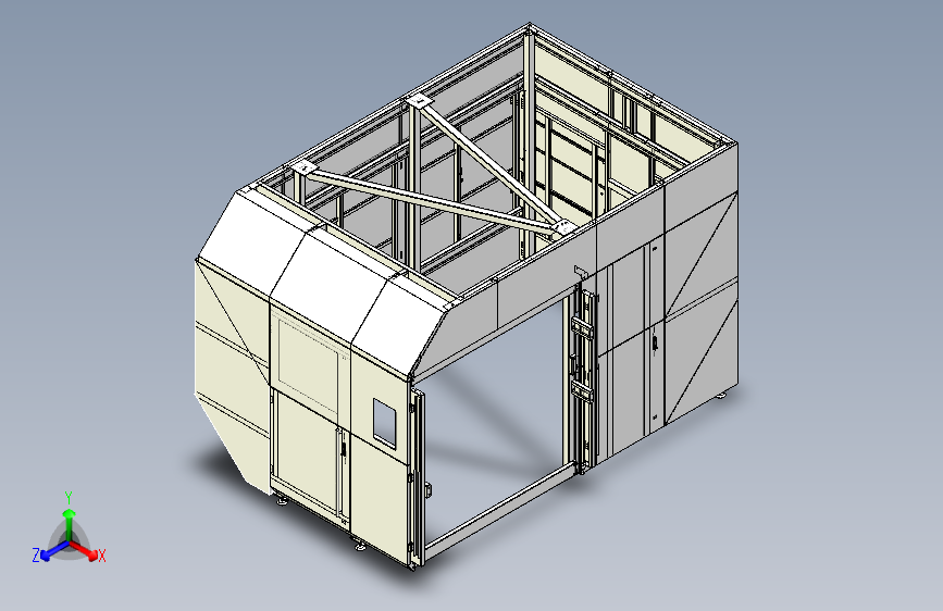 定制化工业设备防护柜体