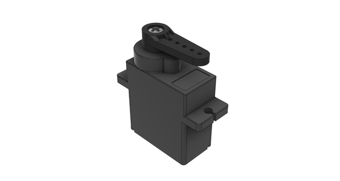 040-舵机-MG90S 微型伺服电机 STEP