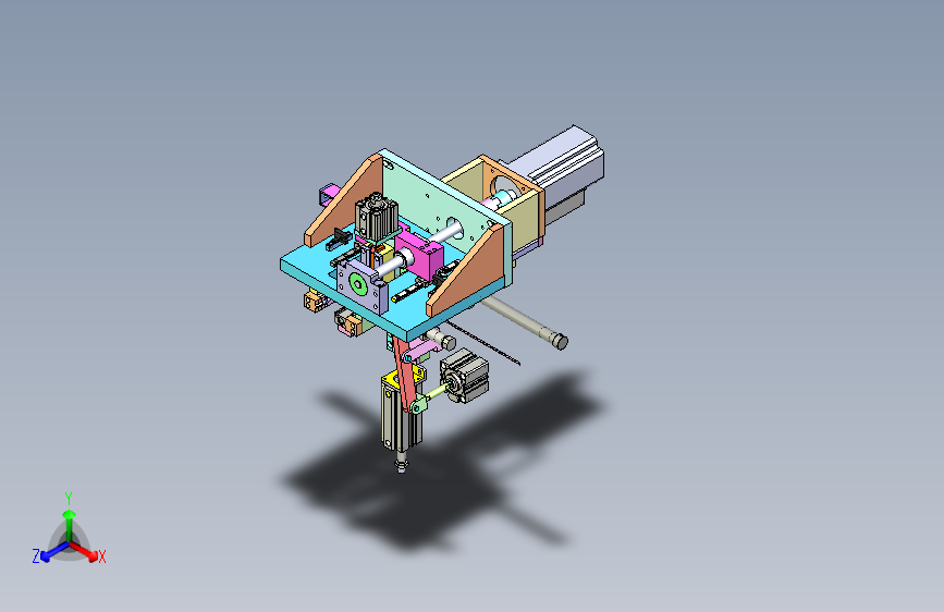 多轴协同精密组装工作站