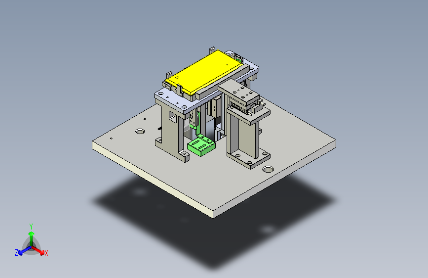 工件定位压合一体机