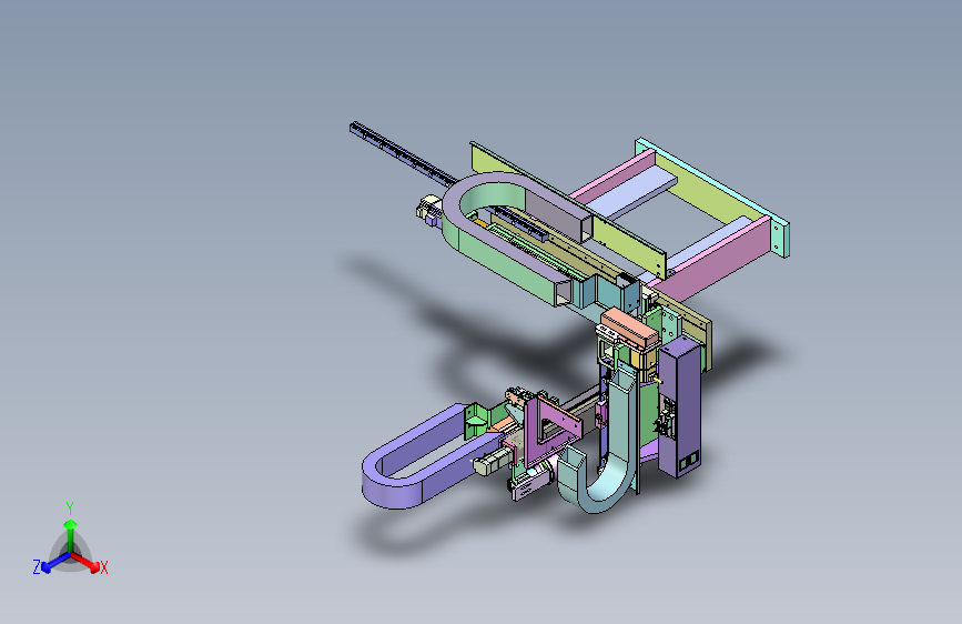 多轴协同物料移栽机械臂