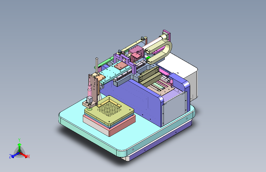 精密零件自动点胶组装设备