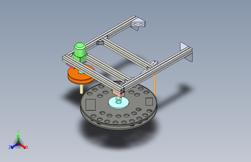 卷料张力控制放卷架