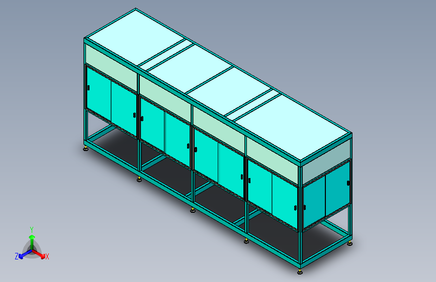 模块化透明防护围栏