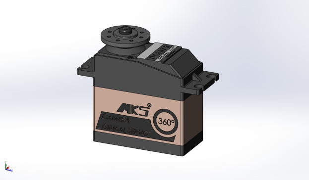 106-舵机-伺服电机 MKS 360° SW