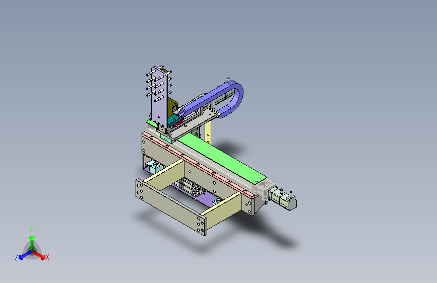 物料输送分拣机构