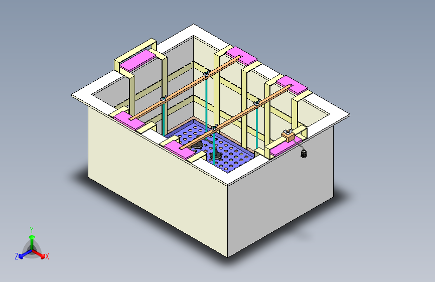 小型环境模拟试验舱框架