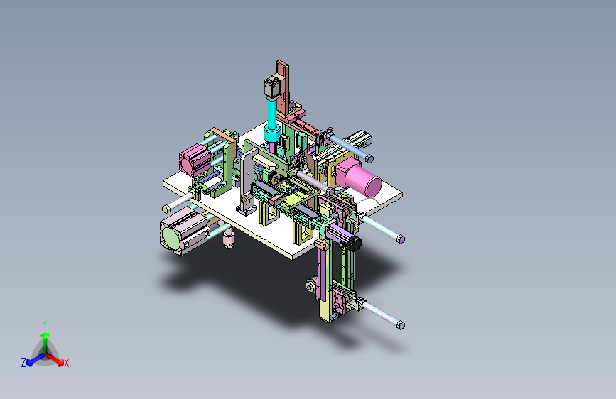 小型精密零件自动组装模组