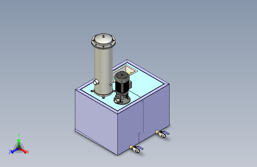 一体化循环过滤泵站