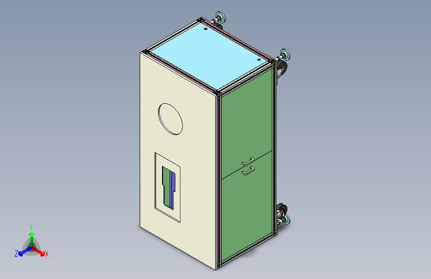 移动功能操作柜