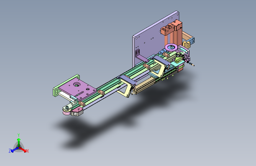 长行程带式物料输送分拣模组