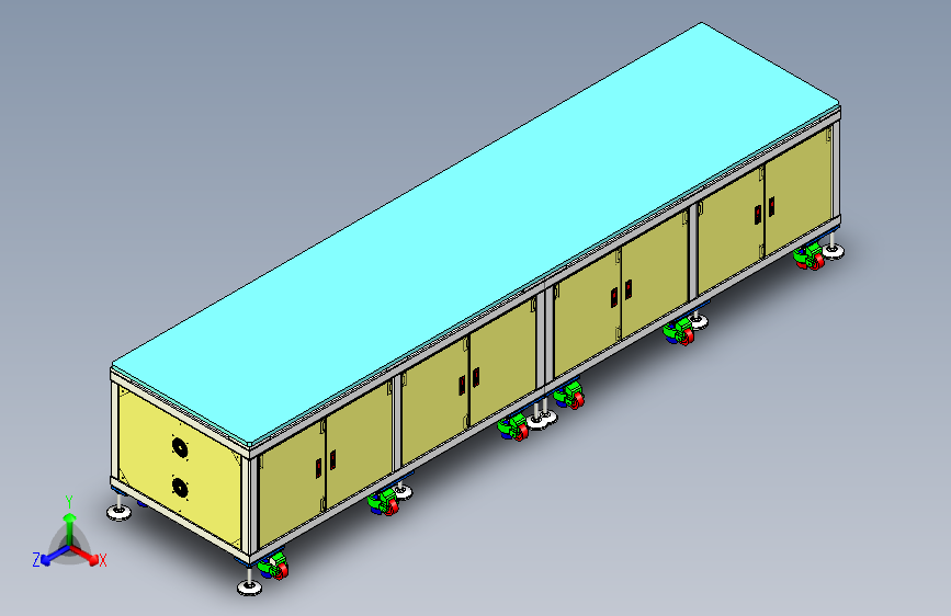 产线工具物料存储操作台