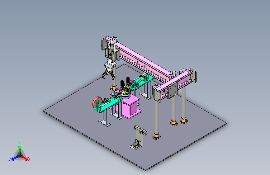 动力电池极组自动转运装配工作站