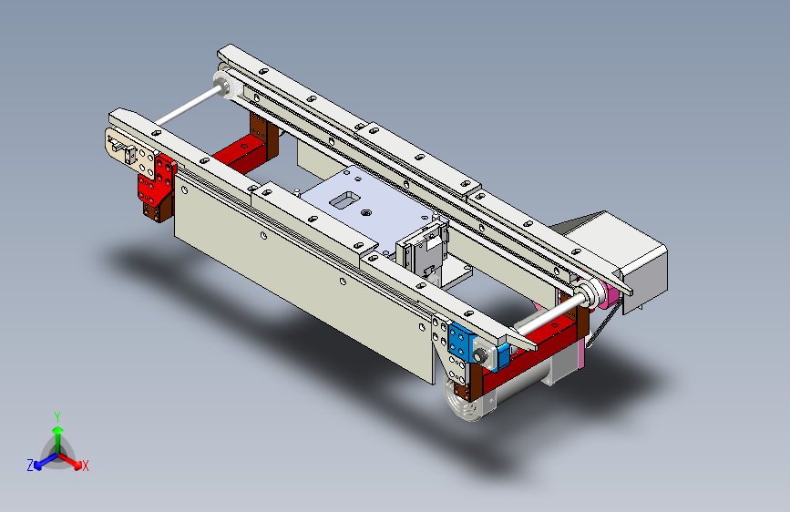 动力电池模组平移输送工装