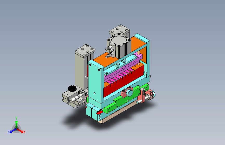 多针连接器压合工装（型号：YH-320）
