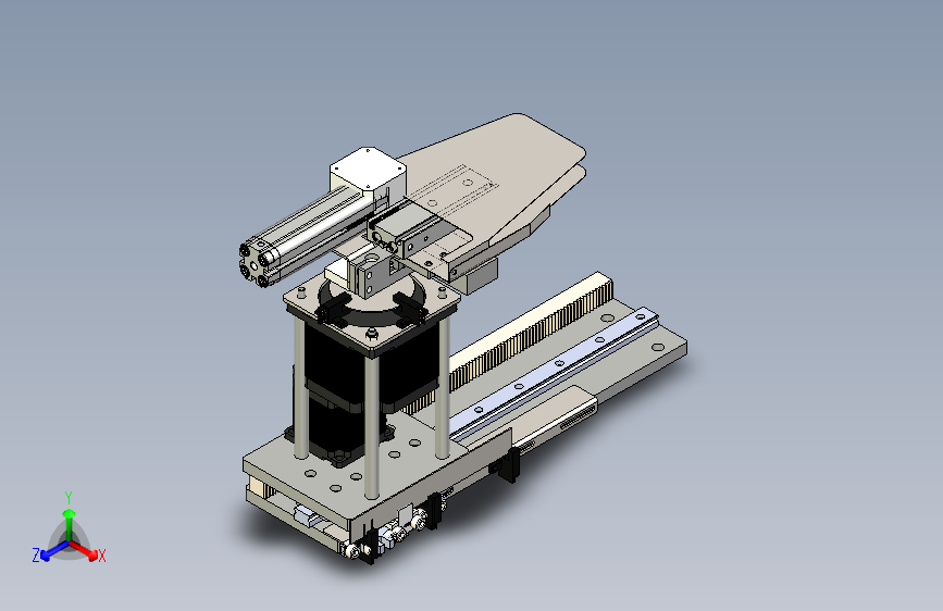 多轴入袋装料装置