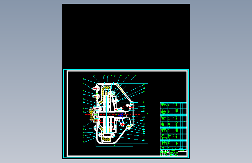 四驱越野车主传动装置结构设计8张图版本===364864===800 -赏