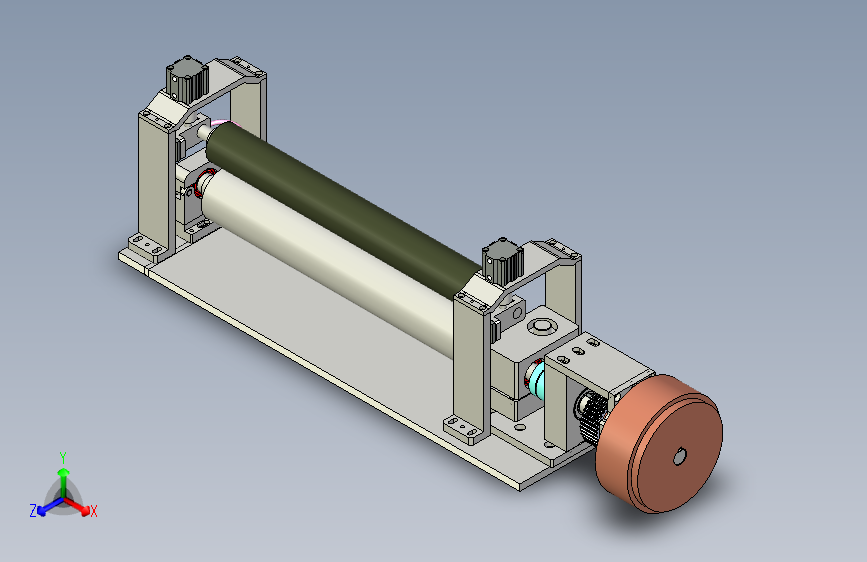 卷材放卷张力控制辊（型号：FJ-900）