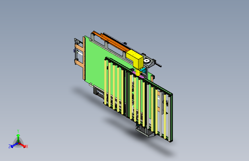 光伏组件玻璃自动移栽平台