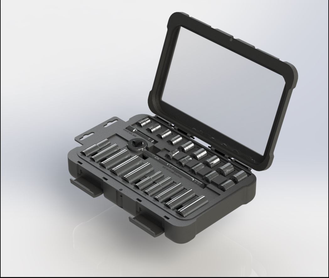 套筒扳手工具箱299610==16