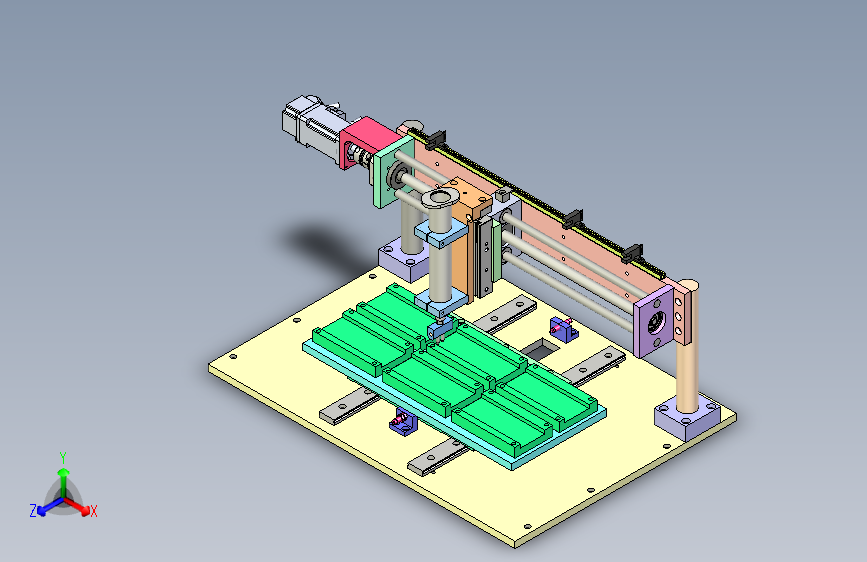 小型工件定位装配平台（型号：ZP-480）