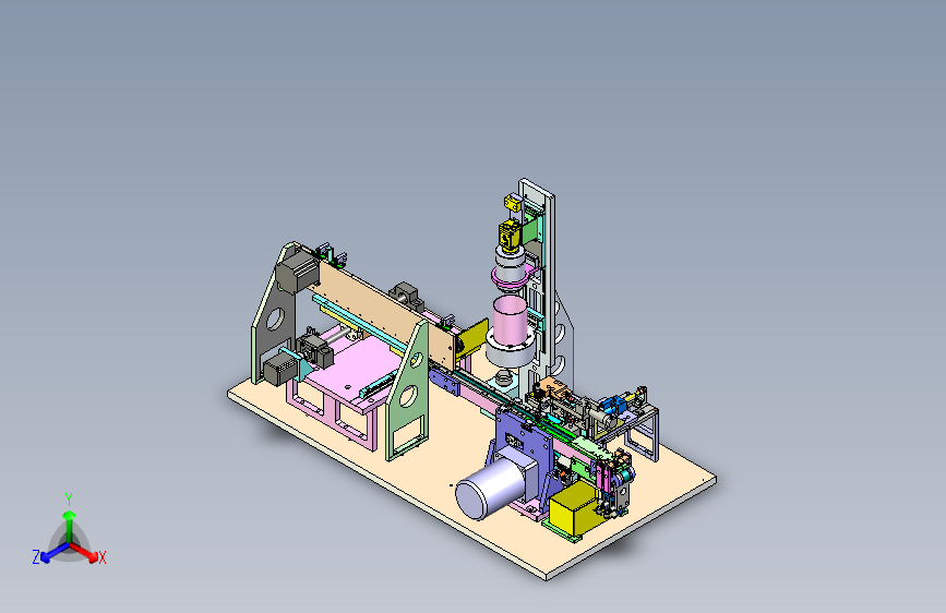 小型圆柱电池组装定位设备