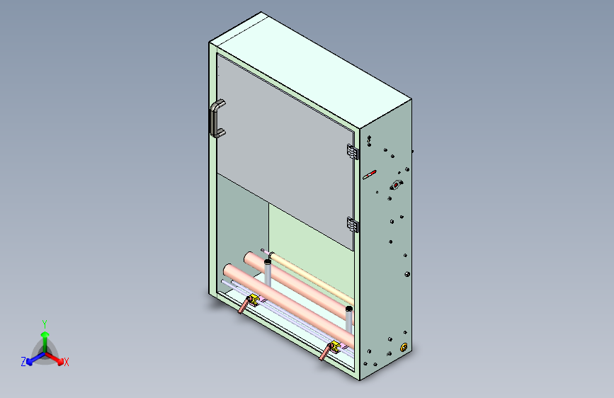 窄幅卷材自动收卷整理机