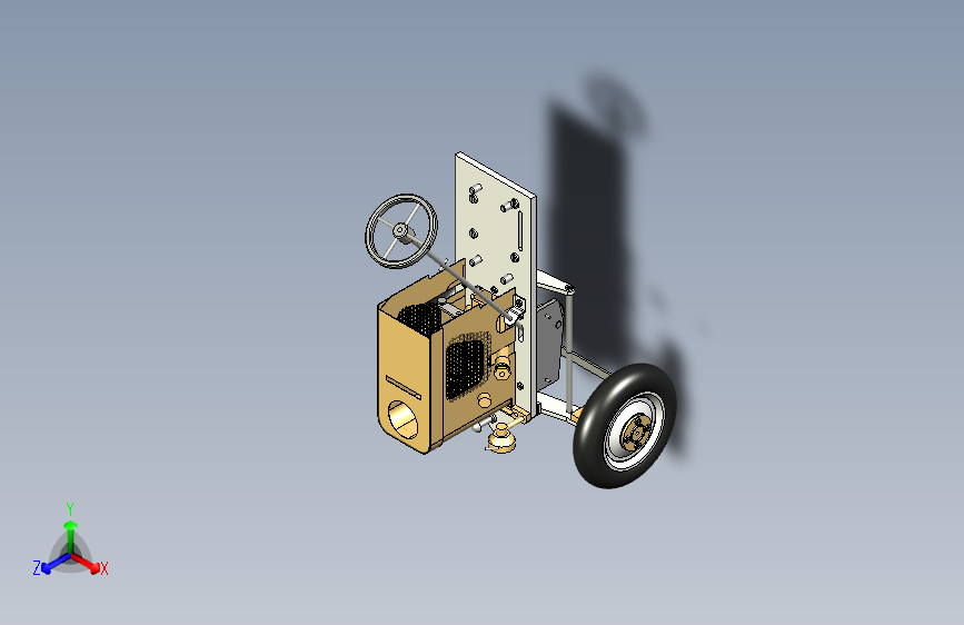 拖拉机前端传动总成结构1341727==VIP