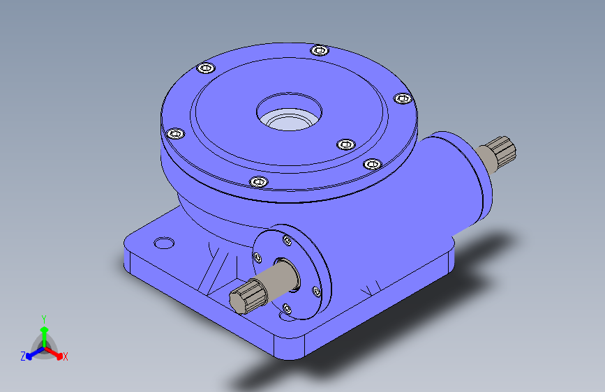 蜗轮蜗杆启闭机三维SW模型=1100836==75