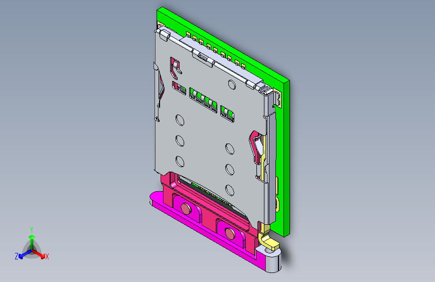 二选一卡座模型--657259-10