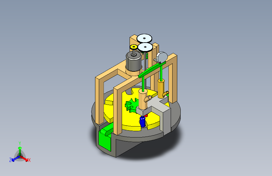 小型设备灌装机 三维图==1133250=通用格式