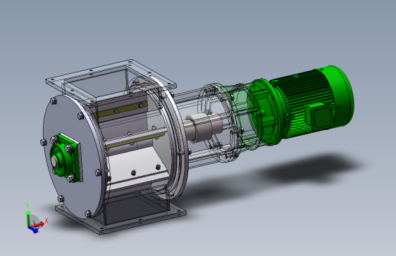 星形给料机设计三维SW模型=1172241==50