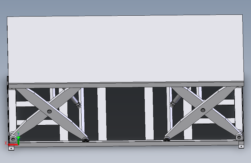 智能停车位用双叉式液压升降台624842==450