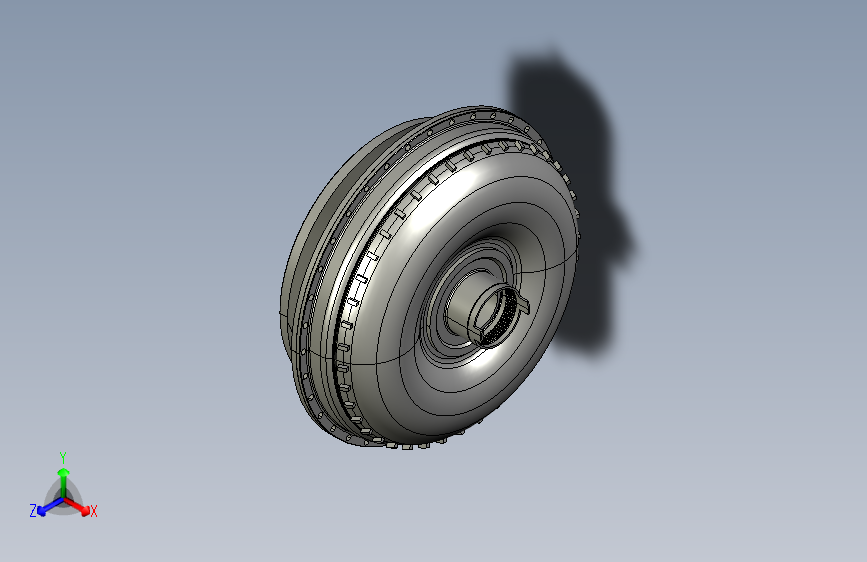 液力变矩器proe模型429544==100