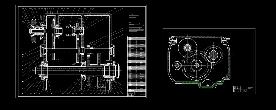 数控车床主轴箱设计回转直径400mm【转速20-2000      120  4级  7.5kw】5组