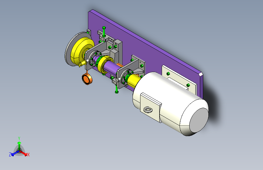 轴承检测试验平台1370834==通用格式三维+截图